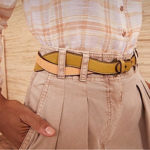 NWOT Ulla Johnson Wave Belt in Olive